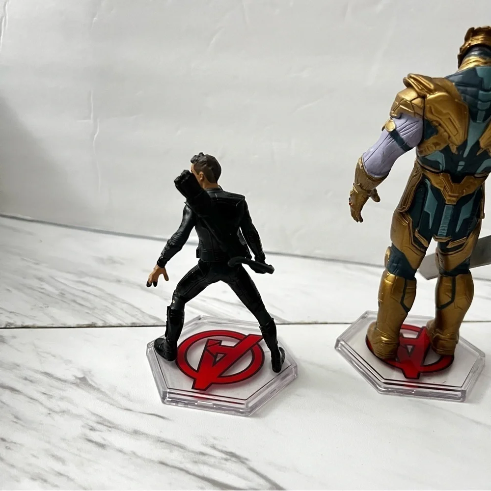 Disney Marvel Avengers Endgame PVC Figures With Display Stand Toys Kids 3 PCS